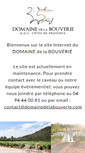 Mobile Screenshot of domainedelabouverie.com